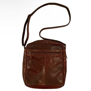 JACK GEORGE’s Leather Slim Crossbody Bag